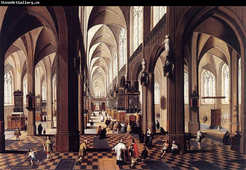 Pieter Neefs Interior of Antwerp Cathedral